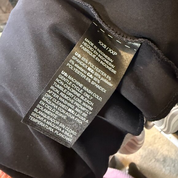 NWT White House Black Market Black Green Tank A-line Dress Sleeveless XXS Midi - Picture 7 of 13